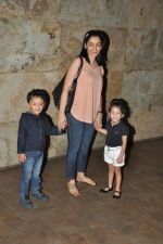 Manyata Dutt snpped with kids at Lightbox on 14th Aug 2014